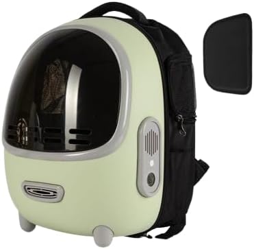 FO5 Space Capsule Pet Carrier Backpack – Transparent Bubble Cat, Dog & Small Pets Carrier, Airline Approved, Breathable Travel Backpack for Hiking, Walking & Outdoor Use